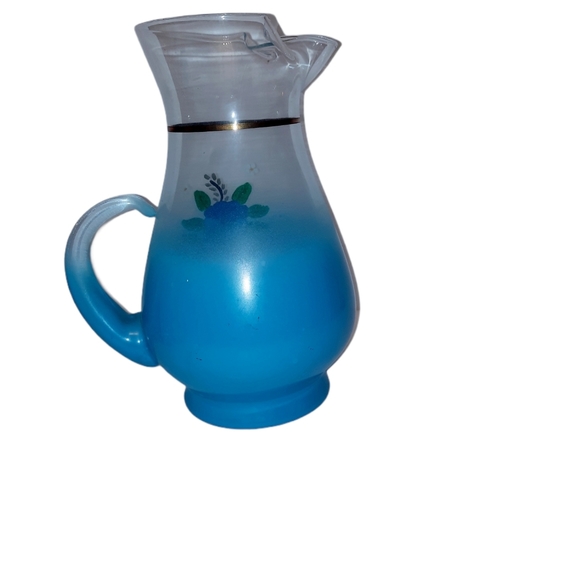 Mid Century Retro Blendo Glassware. Hand Painted G - Picture 11 of 13